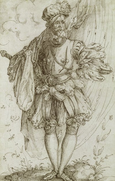 Ensign Carrying a Flag, 1560