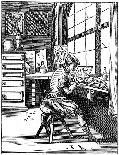 Illuminator, 1500-tallet 1849. af Jost Amman
