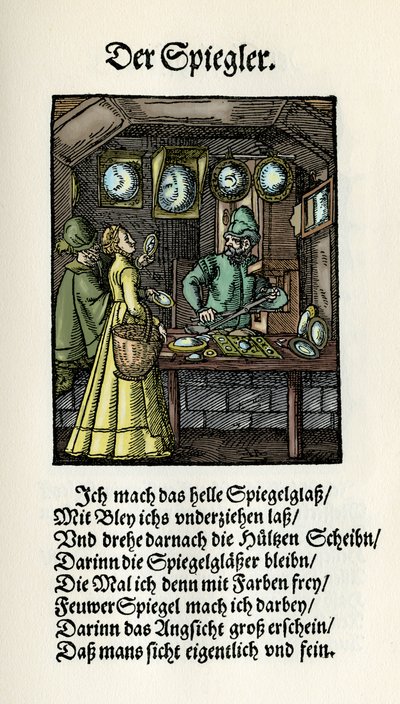 Spejlmager af Jost Amman