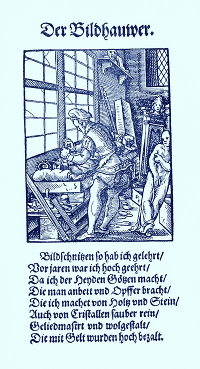Billedhuggeren af Jost Amman