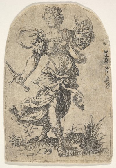 Judith, fra Celebrated Women of the Old Testament, 1568-96. af Jost Ammon