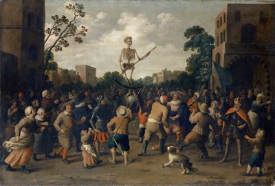 Kampen mod døden, 1625. af Jost Cornelisz Droochsloot