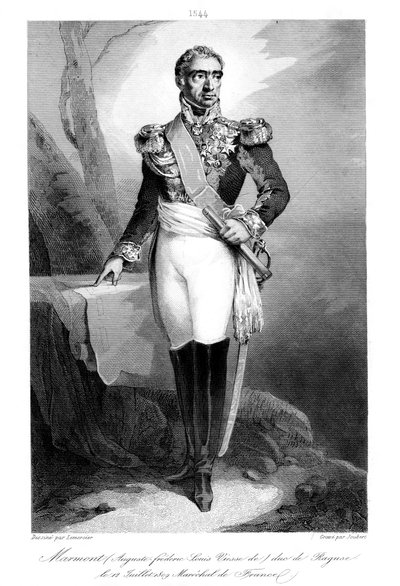 Auguste Frederic Louis Viesse de Marmont 1774-852, hertug af Ragusa og marskal af Frankrig, 1839. af Joubert
