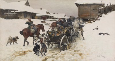 Afgang til Jagten af Jozef Brandt