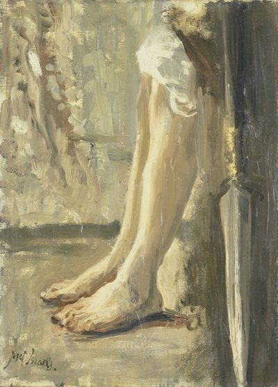 Davids ben af Jozef Israëls (signed by artist)