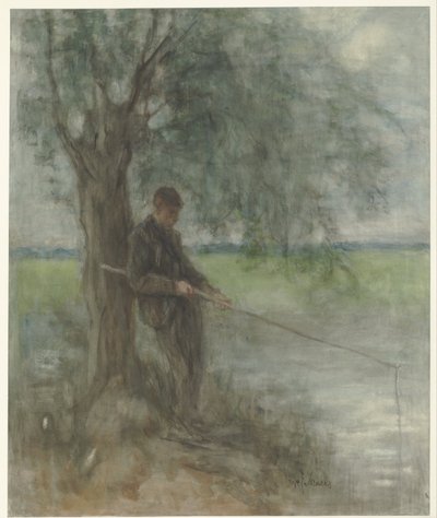 En lystfisker af Jozef Israëls
