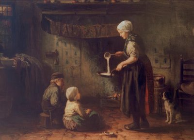 La Fête de Jeanne / Pandekagen af Jozef Israëls