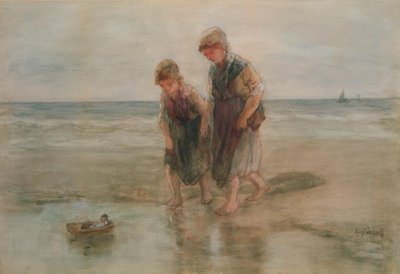 Sejler båden af Jozef Israëls