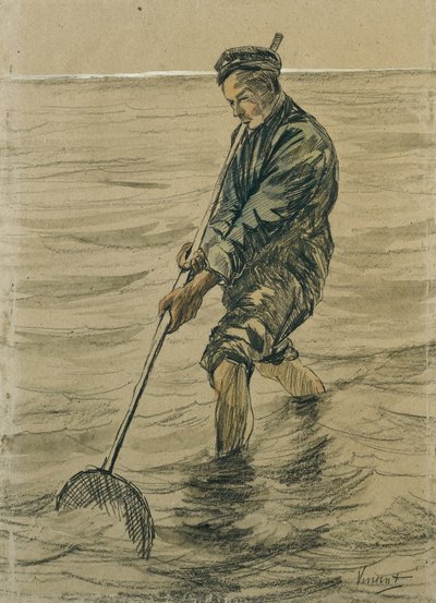 Skallefisker, 1863-90 af Jozef Israëls