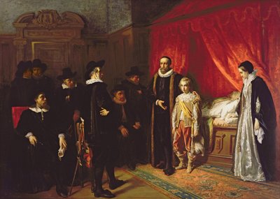 Vilhelm den Tauses død (1533-84) Stadholder i Holland af Jozef Israëls