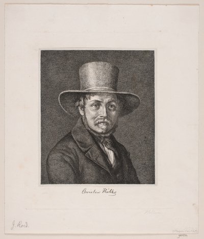 Christen Købke af Jørgen Roed
