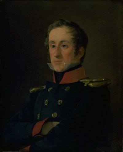 Marinemaleren Emil Wilhelm Normann i sin Uniform som Søofficer af Jørgen Roed