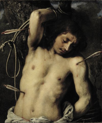 Sankt Sebastian af Juan Carreño de Miranda (attributed to)