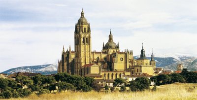 Segovia Cathedral of St. Mary af Juan Gil de Hontanon