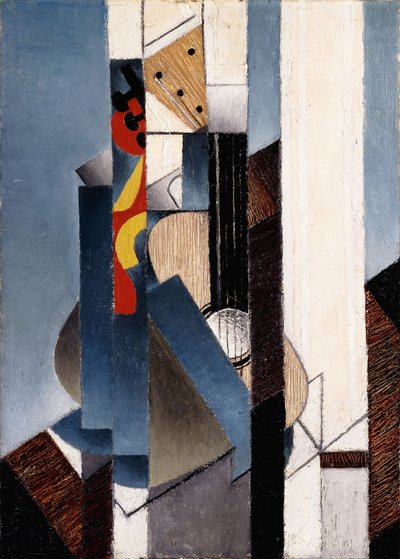 Guitar, 1913 af Juan Gris