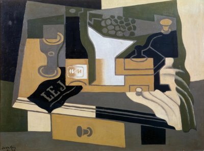 Kaffekværnen af Juan Gris