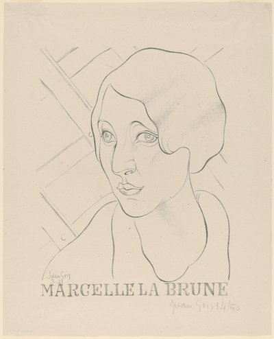 Marcelle den brune af Juan Gris