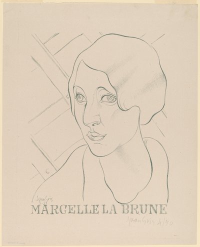Marcelle den brune af Juan Gris