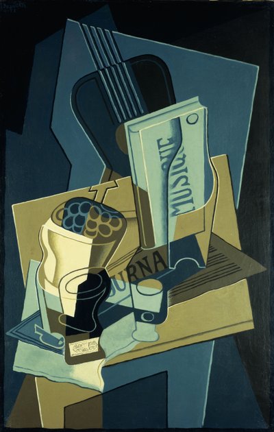 Musikbog; The Music Notebook, 1922 af Juan Gris
