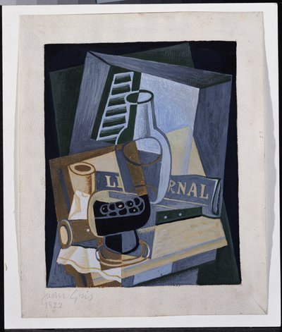 Stilleben foran et vindue, 1922 af Juan Gris