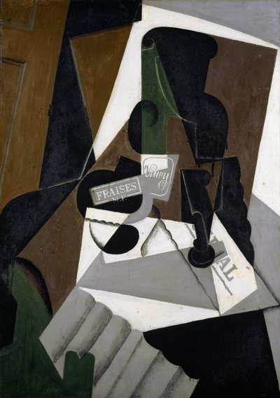 Gryden med jordbærsyltetøj af Juan Gris