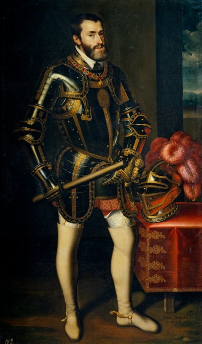Karl V af Spanien af Juan Pantoja de la Cruz