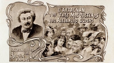 Omslag til Alexandre Dumas