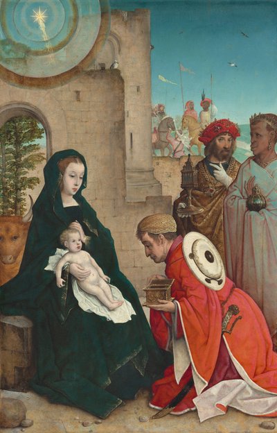 Magiernes tilbedelse af Juan de Flandes