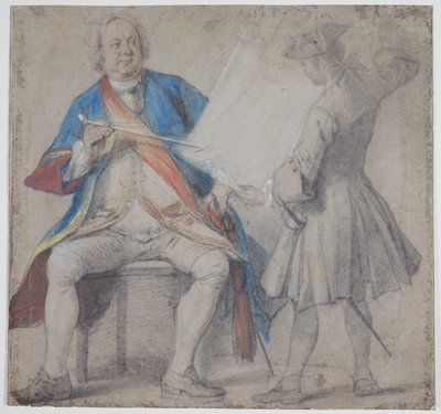 Døende eneboer, munken Juan, ved hans side ligger et kranium og et kors med den korsfæstede Kristus af Juan de Valdes Leal