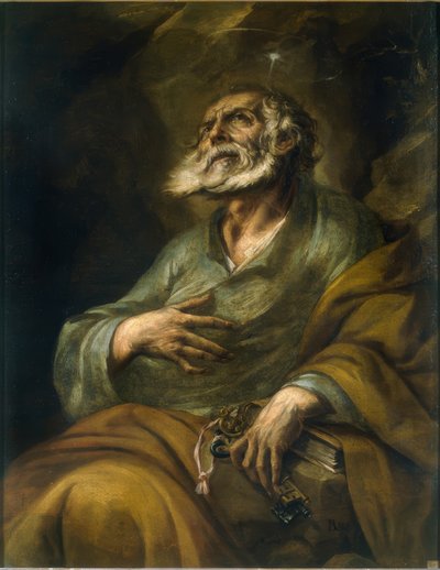 Der reuige Petrus af Juan de Valdes Leal
