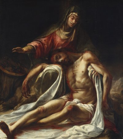 Pietà, ca. 1657-60. af Juan de Valdes Leal