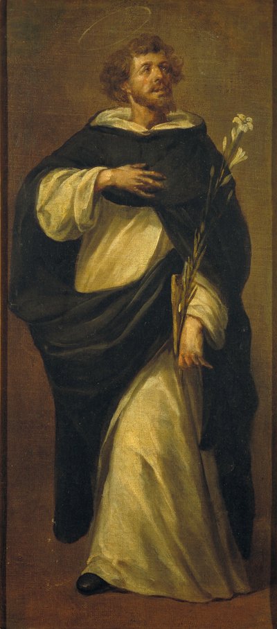 Saint Dominic de Guzmán af Juan de Valdes Leal