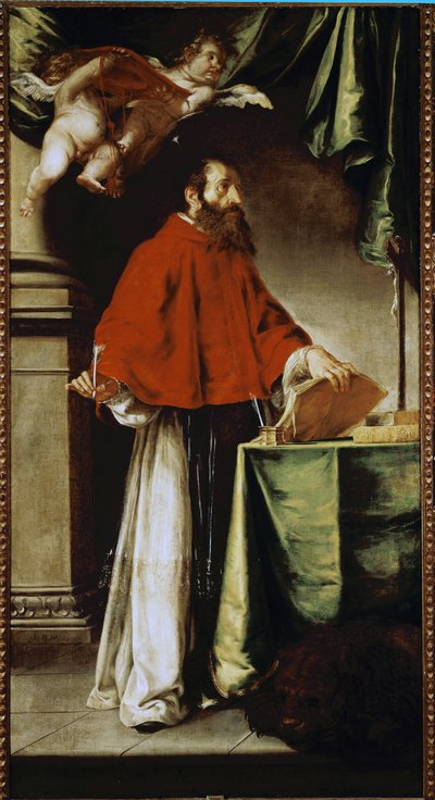 Sankt Jerome af Juan de Valdes Leal