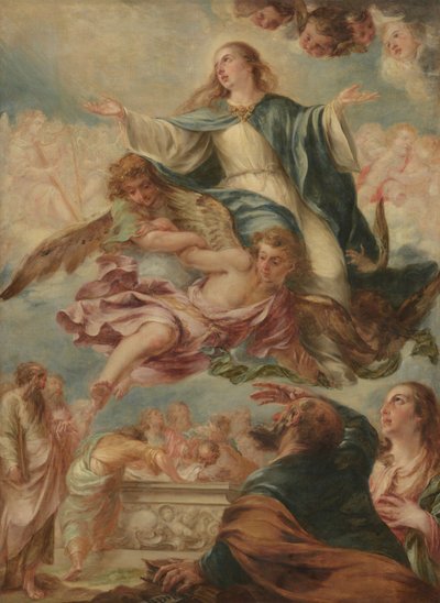 Jomfru Marias himmelfart af Juan de Valdes Leal