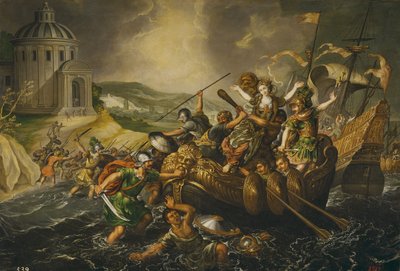 The Rape of Helen, midten af det 17. århundrede. af Juan de la Corte