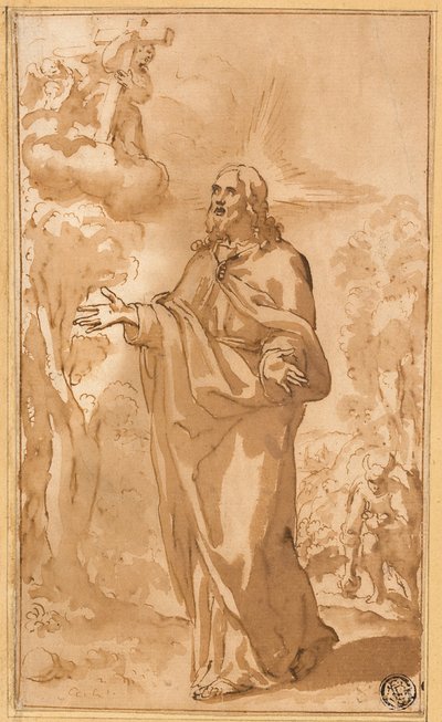 Kristus i ørkenen af Juan del Castillo