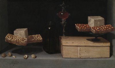 Stilleben med søde sager af Juan van der Hamen y Leon