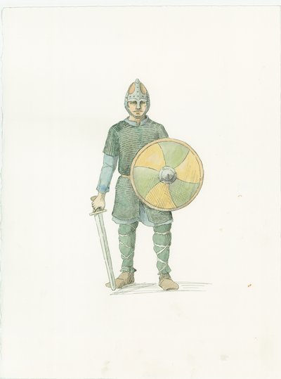 En saksisk fyrdman, c1066 2015. af Judith Dobie