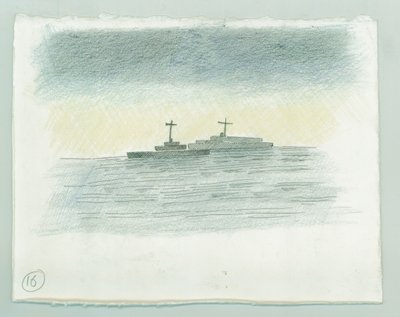Tysk flådebombardement af Scarborough, North Yorkshire, 1914 2014. af Judith Dobie