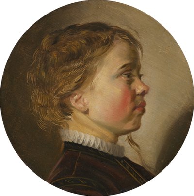 Ung dreng i profil, ca. 1630. af Judith Leyster