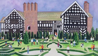 Little Moreton Hall, 1995 af Judy Joel