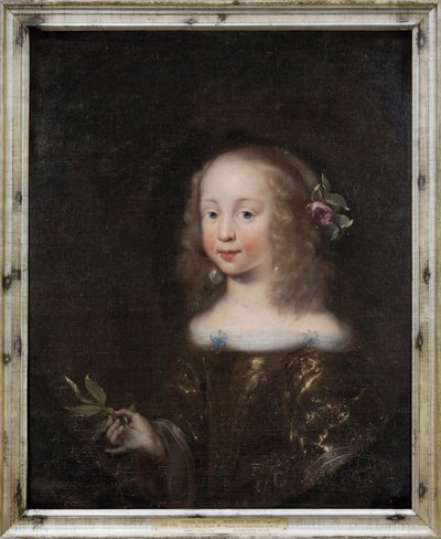 Svensk: Augusta Maria, 1649-1728, prinsesse af Holstein-Gottorp Augusta Maria, 1649-1728, prinsesse af Holstein-Gottorp af Jürgen Ovens