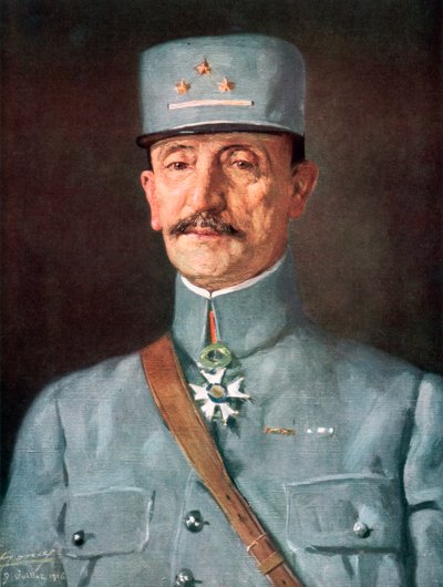 General Mazel, fransk hærofficer under Første Verdenskrig, 1916, 1926. af Juilliet