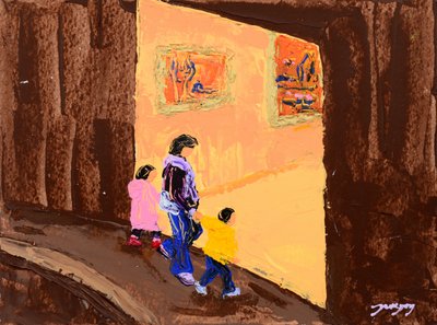 Besøg i familiegalleriet af Jukyong Park