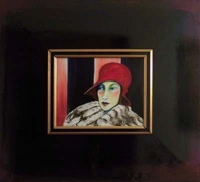 Belle Epoque VII -Dame mit roter Kappe II- af JuleSimo