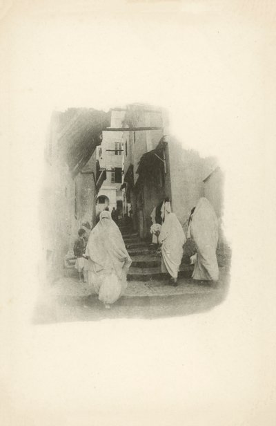En af Jules Gervais-Courtellemonts udsigter over Algeriet (s/h-foto) af Jules (after) Gervais-Courtellemont