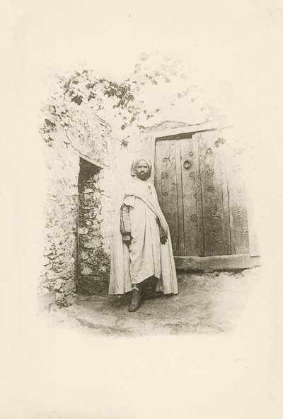 En af Jules Gervais-Courtellemonts udsigter over Algeriet (s/h-foto) af Jules (after) Gervais-Courtellemont