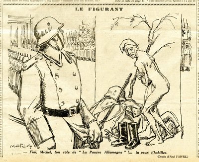 Oprigtig, satirisk i sort/hvid af Jules Abel Faivre