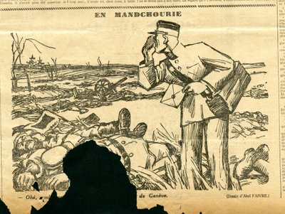 Oprigtig, satirisk i sort/hvid af Jules Abel Faivre