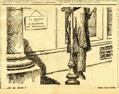 Oprigtig, satirisk i sort/hvid af Jules Abel Faivre